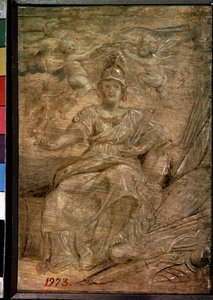 Marie de Medici as Pallas Athena by Peter Paul Rubens