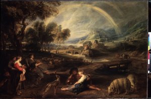 Landscape with a Rainbow (early 1630s)