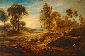 Landscape at the Watering Place