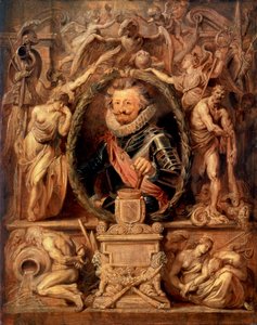 Portrait of Charles Bonaventure de Longueval, Comte de Bucquoy, 1571-1621, 1621 by Peter Paul Rubens