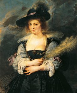 Portrait of Helene Fourment (detail)