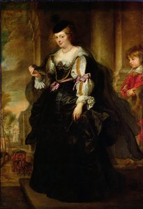 Portrait of Helene Fourment with a Coach, c.1639