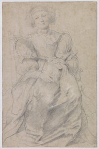 Portrait of Hélène Fourment, c.1630-31