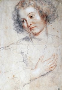 Portrait of a Woman (Study for a Portrait of Saint Apollonia) by Peter Paul Rubens