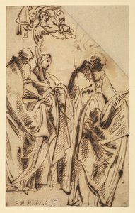 Saint Amandus and Saint Walpurga by Peter Paul Rubens