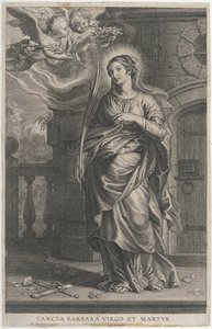 Saint Barbara by Peter Paul Rubens