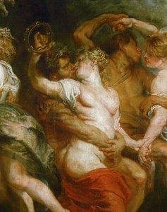 Satyr Embracing a Bacchante