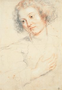Study of the Head of St. Apollonia by Peter Paul Rubens
