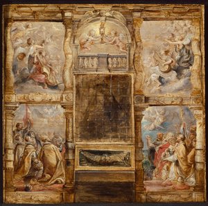 The Adoration of the Eucharist, c. 1626 by Peter Paul Rubens