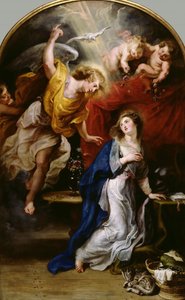 The Annunciation, c.1610 by Peter Paul Rubens