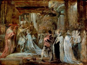 The Coronation of Marie de Medici by Peter Paul Rubens