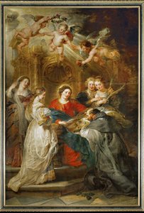 The Holy Virgin Appears to Saint Ildefonso