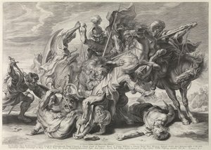The Lion Hunt by Peter Paul Rubens