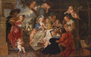The Love Garden by Peter Paul, Rubens