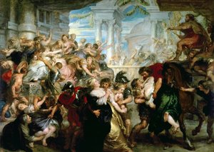 The Rape of the Sabine Women, c.1635-40