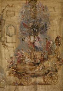 The Triumphal Chariot of Kallo by Peter Paul Rubens
