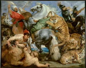 The Tiger Hunt by Peter Paul Rubens