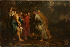 Finding the Coin in the Fish by the Apostles by Peter Paul Rubens