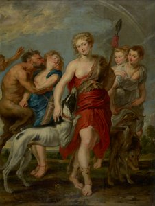 Diana and Her Nymphs on the Hunt, 1627-8