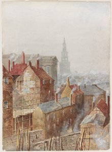 Newcastle upon Tyne from the High Level Bridge by Peter Petersen Toft