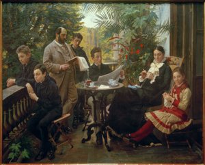 Heinrich Hirschsprung; Danish Tobacco Manufacturer, Patron, and Art Collector (Founder of the Hirschsprung Collection in Copenhagen); Copenhagen 7 by Peder Severin Krøyer