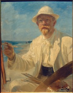 Self-Portrait of the Artist by Peder Severin Krøyer