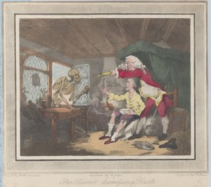 The Doctor Dismissing Death, 1785