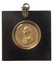 Portrait Plaque of Admiral Lord Nelson, c.1805 by Peter Wyon