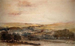 A Distant View of Lowther Castle, Westmorland