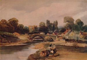 A Village on a River, c1824