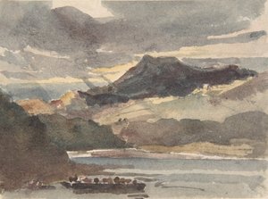 Study for The Ferry by Peter de Wint