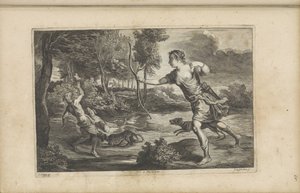 Diana and Actaeon by Peter van Liesebetten