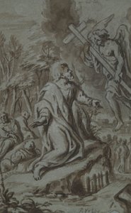 Christ in Gethsemane by Peter van Lint