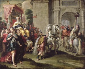 The Triumph of David by Peter van Lint
