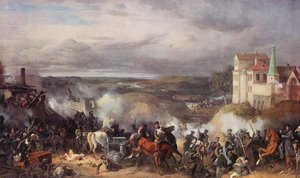 The Battle of Iaroslavetz by Peter von (after) Hess