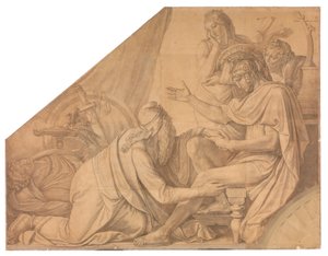 Priam Begs Achilles for the Body of Hector
