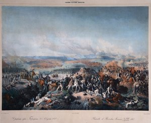 Napoleonic War - Russian Campaign of 1812: The Battle of Borodino by Peter von Hess