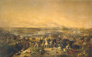 The Battle of Borodino on August 26, 1812 by Peter von Hess