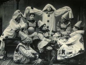 Theatre composition. Platinotype by Pyotr Petrovich Pavlov by Petr Petrovich Pavlov