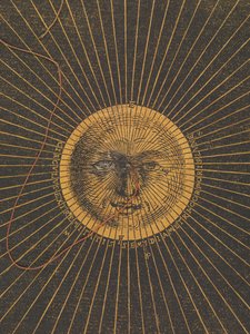 Volvelle giving the rules for predicting solar and lunar eclipses