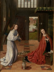 The Annunciation (detail)