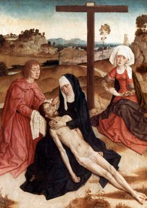 Lamentation Over The Dead Christ by Petrus Christus