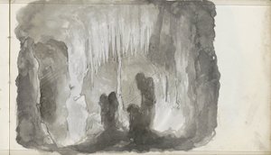 Dripstone Cave by Petrus Johannes Schotel