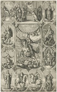 Allegorical Representation of Emperor Ferdinand III by Petrus Rucholle