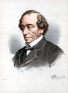 Benjamin Disraeli, 1st Earl of Beaconsfield, British Conservative statesman, c1890