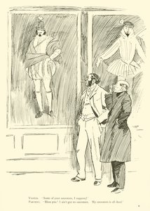 Cartoon by Phil May, from the 1890s by Phil May