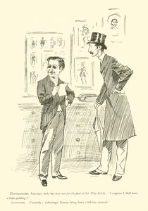 Cartoon by Phil May, from the 1890s