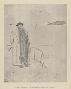 Cartoon by Phil May, from the 1890s
