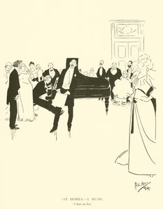 Cartoon by Phil May, from the 1890s by Phil May