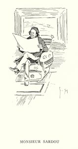 Monsieur Sardou by Phil May